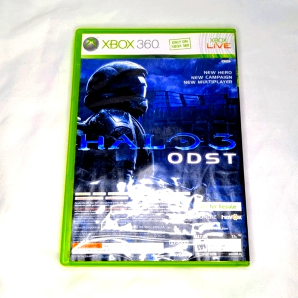 Xbox 360 Forza Motorsport 3 and Halo 3 OST Combo Game